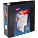 Avery Heavy-Duty View Black 4" Binder (79604) - Avery Heavy-Duty View 3 Ring Binder, 4" One Touch EZD Rings, 4.5" Spine, 1 Black