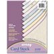 Pacon Marble/Parchment Cardstock Sheets - Assorted - Letter - 8 1/2" x 11" - 65 lb Basis Weight - Textured, Parchment, Marble - 
