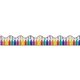 Bordette Designs Decorative Border - Crayon Design - 2.25" x 25' - 1 Roll/Pkg