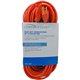 Compucessory Heavy-duty Indoor/Outdoor Extension Cord - 16 Gauge - 125 V AC13 A - Orange - 50 ft Cord Length - 1