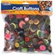 Creativity Street Craft Button Variety Pack - Craft, Classroom Activities, Collage, Decoration, Mask, Puppet, Toy - 1 / Pack - A