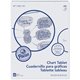 Pacon Ruled Chart Tablet - 25 Sheets - Spiral Bound - Ruled - 1" Ruled - 24" x 32" - White Paper - Stiff Cover - Sturdy Back, Re