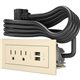 Wiremold Wiremold Radiant Furniture Power Center (2) Outlet (2) USB, White - 2 x AC Power, 2 x USB - 3.10 A Current - Surface-mo