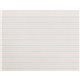 Zaner-Bloser Dotted Midline Newsprint Paper - 500 Sheets - 0.50" Ruled - Unruled Margin - 10 1/2" x 8" - White Paper - 500 / Pac