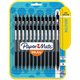 Paper Mate Inkjoy 300 RT Ballpoint Pens - 1 mm Pen Point Size - Retractable - Black - Black Barrel - 24 / Pack