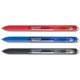 Paper Mate InkJoy Gel Pen - 0.7 mm Pen Point Size - Retractable - Black, Blue, Red Gel-based Ink - Black, Blue, Red Barrel - 3 /