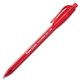 Paper Mate Comfort Mate Retractable Pens - Medium Pen Point - Retractable - Red - Rubber Barrel - 1 Dozen