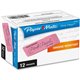 Paper Mate Pink Pearl Eraser - Pink - Rubber - 12 / Box - Self-cleaning, Tear Resistant, Smudge-free, Soft, Pliable