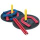 Champion Sports Rubber Horseshoe Set - Sports - Assorted - Rubber, Plastic, Metal