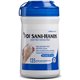 PDI Sani-Hands Instant Hand Sanitizing Wipes - 6" x 7.50" - White - Hygienic, Moisturizing - For Hand, Residential - 135 Per Can
