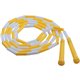 Champion Sports Plastic Segmented Jump Rope - 96" Length - Yellow, White - Plastic