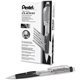 Pentel .5mm Twist Erase Click Mechanical Pencil - 2 Lead - 0.5 mm Lead Diameter - Refillable - Transparent, Black Barrel - 1 Eac