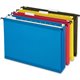 Pendaflex SureHook Legal Recycled Hanging Folder - 3 1/2" Folder Capacity - 8 1/2" x 14" - 3 1/2" Expansion - Poly - Blue, Red, 