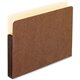 Pendaflex WaterShed Straight Tab Cut Letter Recycled File Pocket - 8 1/2" x 11" - 1050 Sheet Capacity - 5 1/4" Expansion - Redro