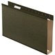 Pendaflex Legal Recycled Hanging Folder - 2" Folder Capacity - 8 1/2" x 14" - Pressboard - Standard Green - 10% Recycled - 25 / 