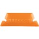 Pendaflex Hanging Folder Plastic Tabs - 25 Tab(s) - 5 Tab(s)/Set2" Tab Width - Orange Plastic Tab(s) - Recycled - 25 / Pack