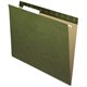 Pendaflex Essentials 1/3 Tab Cut Letter Recycled Hanging Folder - 8 1/2" x 11" - Standard Green - 100% Recycled - 25 / Box