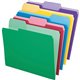 Pendaflex 1/3 Tab Cut Letter Recycled Top Tab File Folder - 8 1/2" x 11" - Top Tab Location - Assorted Position Tab Position - A