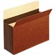 Pendaflex Letter Recycled Expanding File - 8 1/2" x 11" - 5 1/4" Expansion - Tyvek - Brown - 10% Recycled - 10 / Box