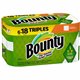 Bounty Full Sheet Paper Towels - 6 Triple Roll  18 Regular - 2 Ply - 87 Sheets/Roll - White - Perforated, Absorbent, Durable - F