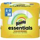 Bounty Essentials Select-A-Size Paper Towels - 6 Big Rolls  8 Regular - 2 Ply - 83 Sheets/Roll - Paper - Strong - 6 Per Pack - 1