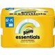 Bounty Essentials Select-A-Size Towels - 12 Large  15 Regular - 2 Ply - 78 Sheets/Roll - White - For Kitchen - 12 / Carton