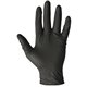 ProGuard Disposable Nitrile General Purpose Gloves - Small Size - For Right/Left Hand - Black - For Cleaning, Material Handling,