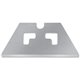 PHC Pacific S4/S3 Safety Cutter Replacement Blades - Straight Style - Steel - 100 / Box - Silver