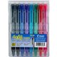 FriXion Clicker Erasable Gel Pen - Extra Fine Pen Point - 0.5 mm Pen Point Size - Refillable - Retractable - Multi Gel-based Ink