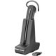 Plantronics Savi 8240-UC Standard Headset System - Mono - Wireless - Bluetooth - Monaural - Noise Canceling - Black