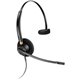 Plantronics Over-the-head Monaural Corded Headset - Mono - Wired - Over-the-head - Monaural - Supra-aural - Noise Cancelling Mic