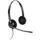 Plantronics Over-the-head Binaural Corded Headset - Stereo - Wired - Over-the-head - Binaural - Supra-aural - Noise Cancelling M