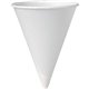 Solo Eco-Forward 4 oz Treated Paper Cone Water Cups - 200 / Pack - Cone - 25 / Carton - White - Paper - Cold Drink