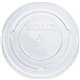 Solo PET Plastic Souffle Portion Cup Lids - Round - Polyethylene Terephthalate (PET), Plastic, Polypropylene - 20 / Carton - Cle