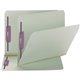 Smead Straight Tab Cut Letter Recycled Fastener Folder - 8 1/2" x 11" - 2" Expansion - 2 x 2S Fastener(s) - 2" Fastener Capacity