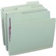 Smead 1/3 Tab Cut Letter Recycled Fastener Folder - 8 1/2" x 11" - 1" Expansion - 2 x 2S Fastener(s) - 2" Fastener Capacity for 