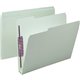 Smead 1/3 Tab Cut Letter Recycled Fastener Folder - 8 1/2" x 11" - 2" Expansion - 2 x 2S Fastener(s) - 2" Fastener Capacity for 