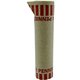 PAP-R Tubular Coin Wrap - 1¢ Denomination - Durable, Burst Resistant, Crimped, Pre-formed - 57 lb Basis Weight - Paper - Red - 1