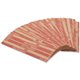 PAP-R Flat Coin Wrappers - Total $0.50 in 50 Coins of 1¢ Denomination - Heavy Duty - Paper - Red - 1000 / Box