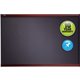 Quartet Prestige Diamond Mesh Bulletin Board - 36" Height x 48" Width - Gray Fabric Surface - Self-healing, Fade Resistant - Mah