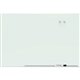 Quartet Element Framed Magnetic Glass Dry-Erase Board - 85" (7.1 ft) Width x 48" (4 ft) Height - White Tempered Glass Surface - 