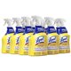 Lysol Advanced Deep Cleaner - 32 fl oz (1 quart) - Lemon Breeze Scent - 12 / Carton - Disinfectant - Clear