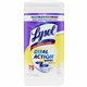 Lysol Dual Action Wipes - For Multipurpose - Citrus Scent - 7" Length x 7.25" Width - 75 / Canister - 1 Each - Pre-moistened, An