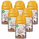 Air Wick Freshmatic Life Scents Refill - Spray - 6.2 fl oz (0.2 quart) - Paradise Retreat - 60 Day - 6 / Carton - Wall Mountable