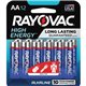 Rayovac High Energy Alkaline AA Batteries - For Multipurpose - AA - 12 / Pack