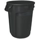 Rubbermaid Commercial Vented Brute 10-gallon Container - 10 gal Capacity - Round - UV Resistant, Vented, Fade Resistant, Crack R