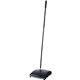 Rubbermaid Commercial Dual Action Sweeper - 7.50" Brush Face - 42" Handle Length - 10.5" Overall Length - 1 Each - Black