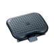 Rubbermaid Commercial Height-Adjustable Tilting Footrest - 15&deg Tilt - Dark Gray