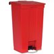 Rubbermaid Commercial Step On Container - Step-on Opening - Overlapping Lid - 23 gal Capacity - Puncture Resistant, Heavy Duty, 