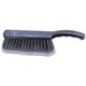 Rubbermaid Commercial Countertop Block Brush - 8" Synthetic Bristle - 12.5" Overall Length - 1 Each - Yellow, Silver